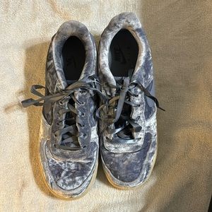 Nike Air Force Blue Velvet. Youth 6.5.